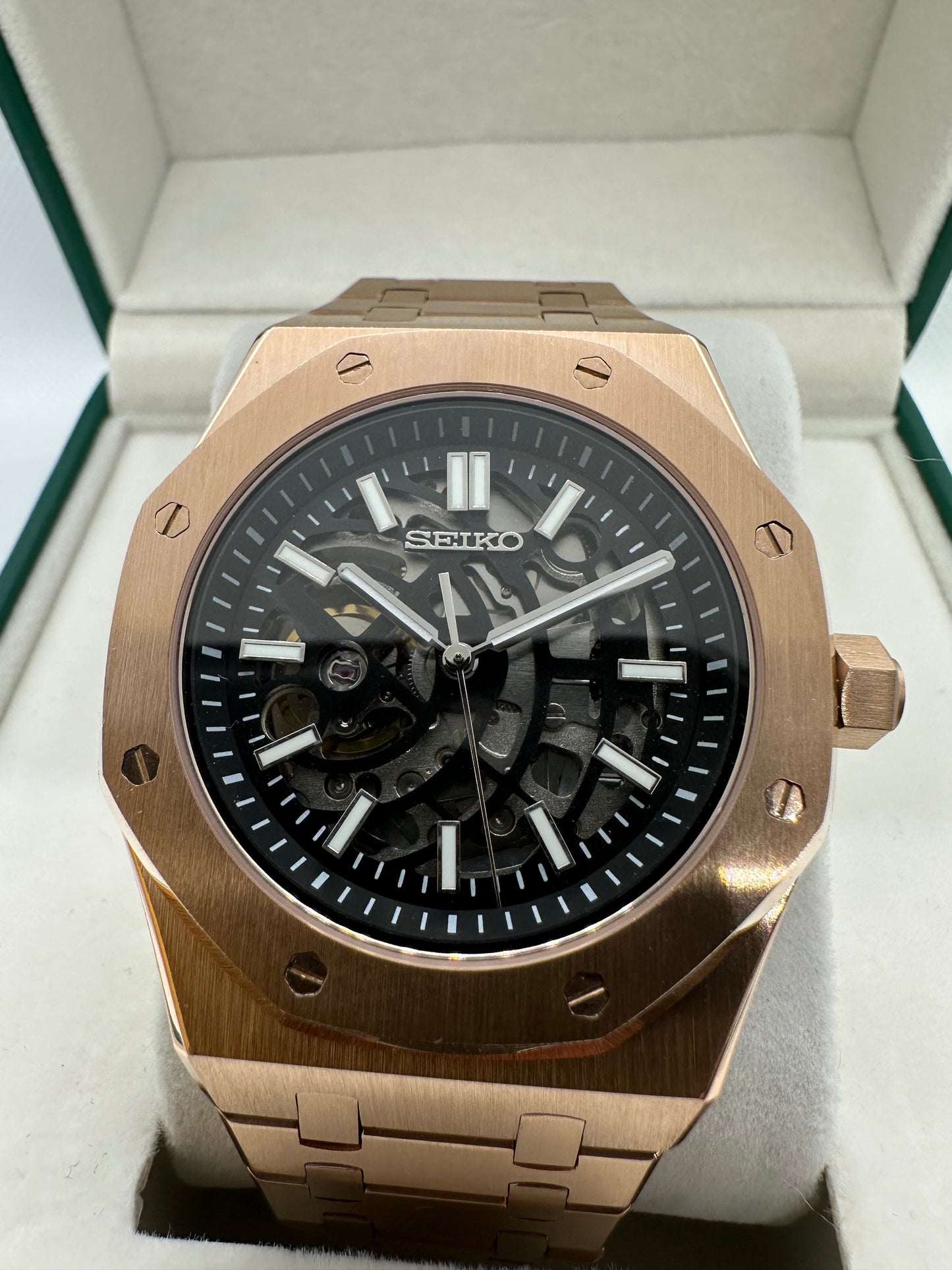 Rose Gold Royal Oak ‘Skeleton’