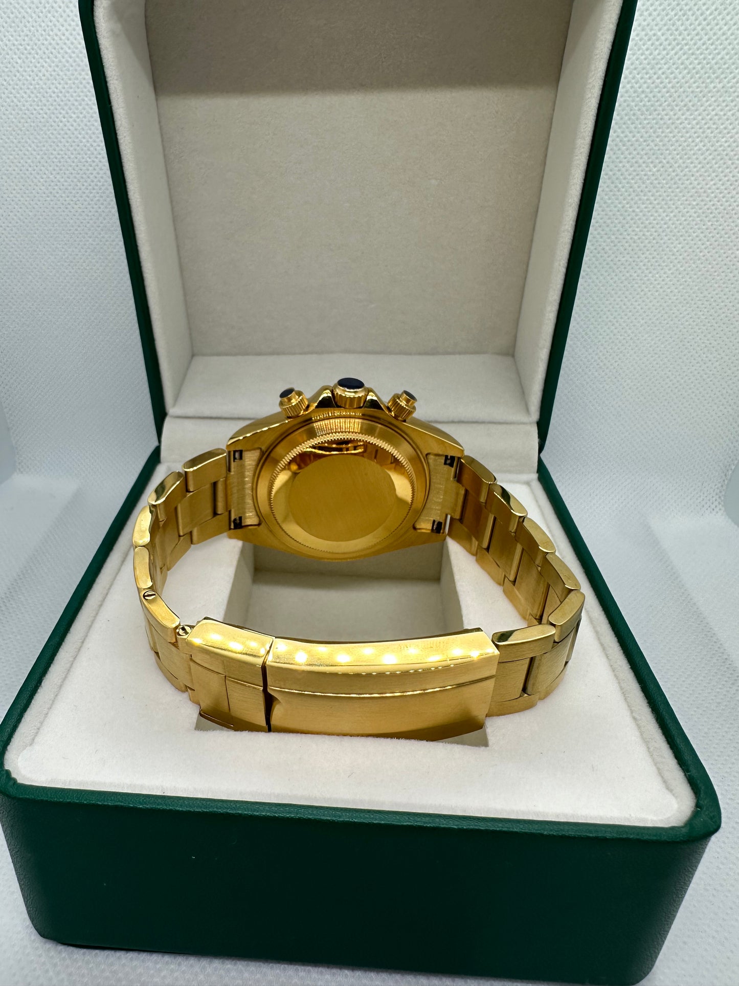 Green Dial Gold Daytona