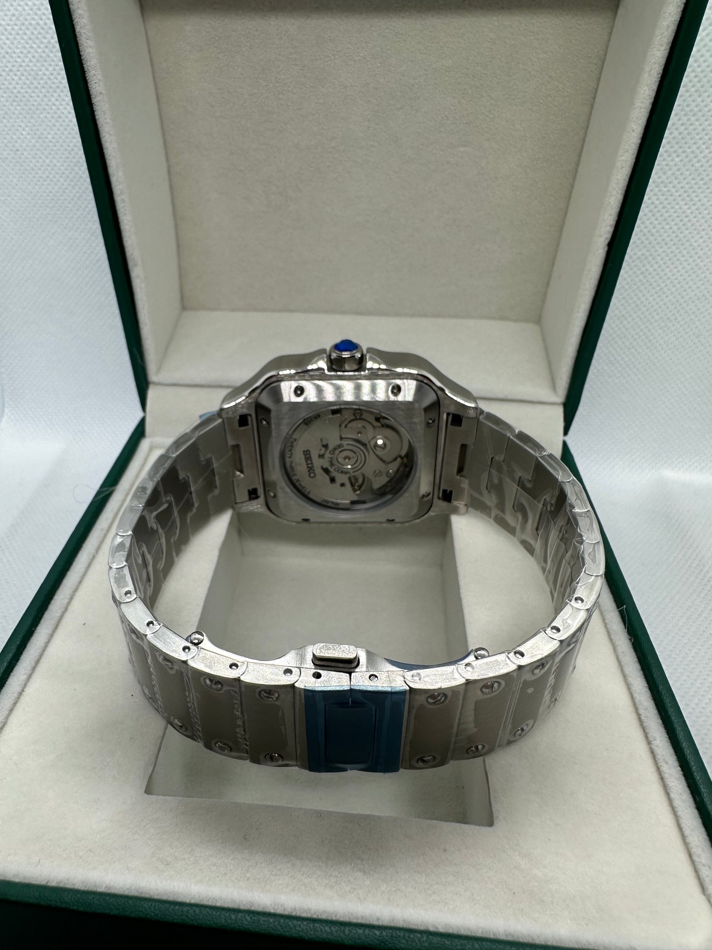 White Dial Santos