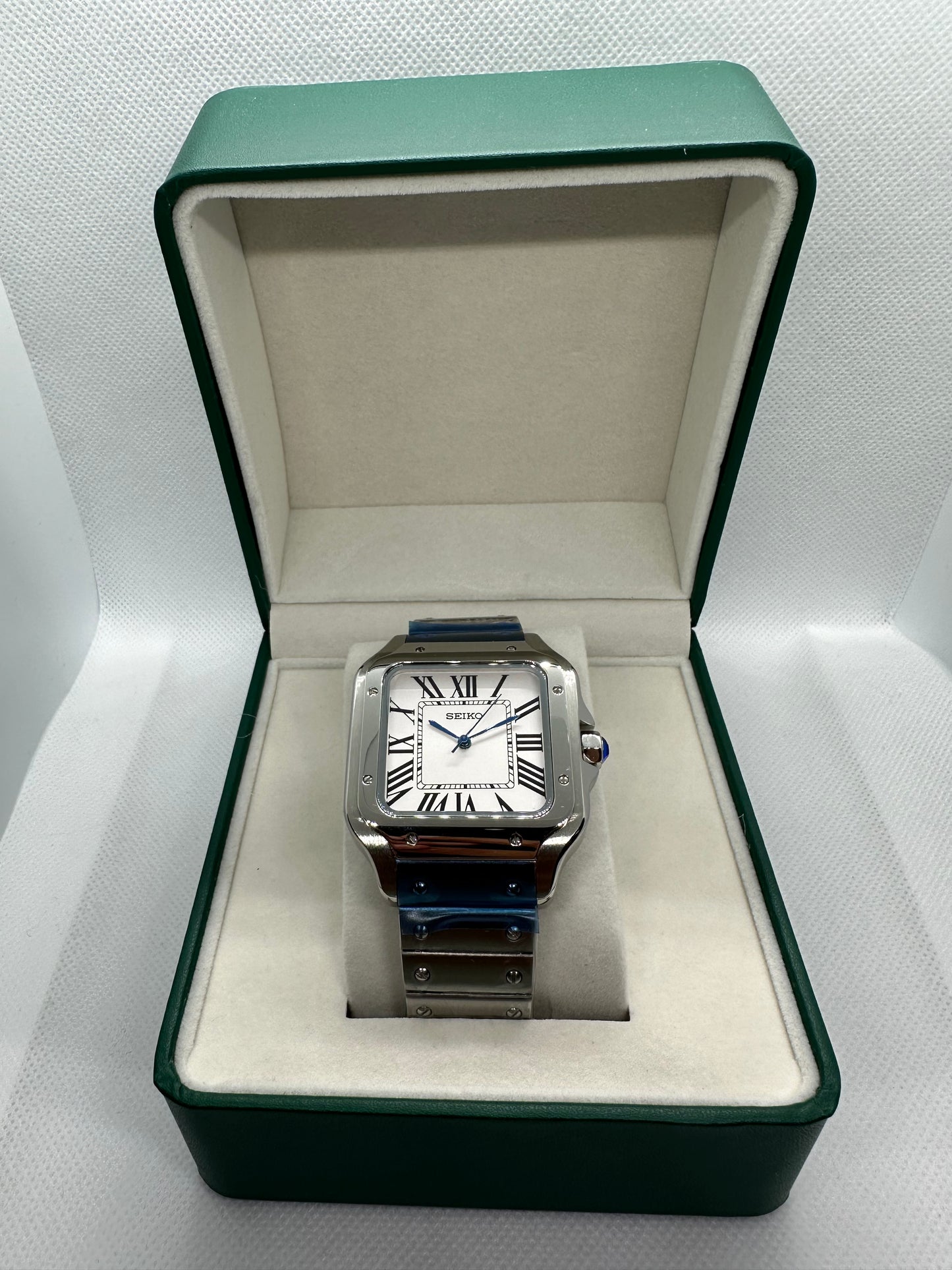 White Dial Santos