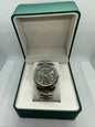 Green Roman Dial Day-Date