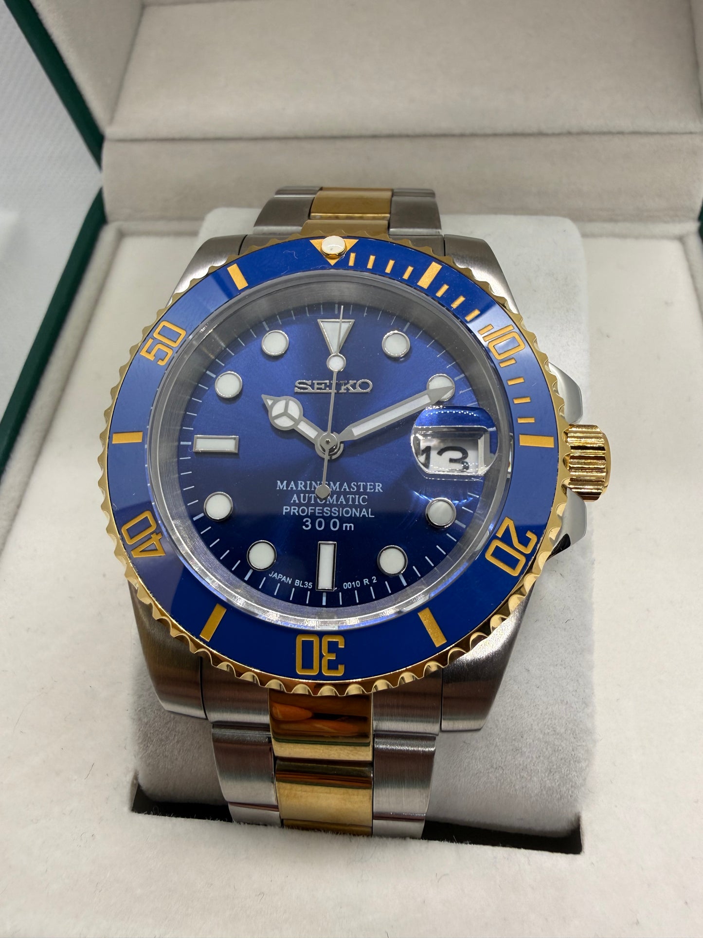 Blue Dial 2-Tone