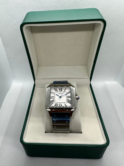 White Dial Santos