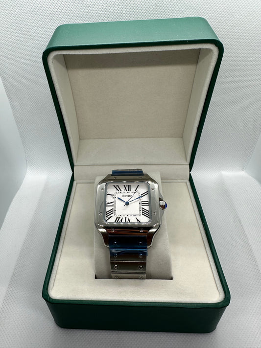 White Dial Santos