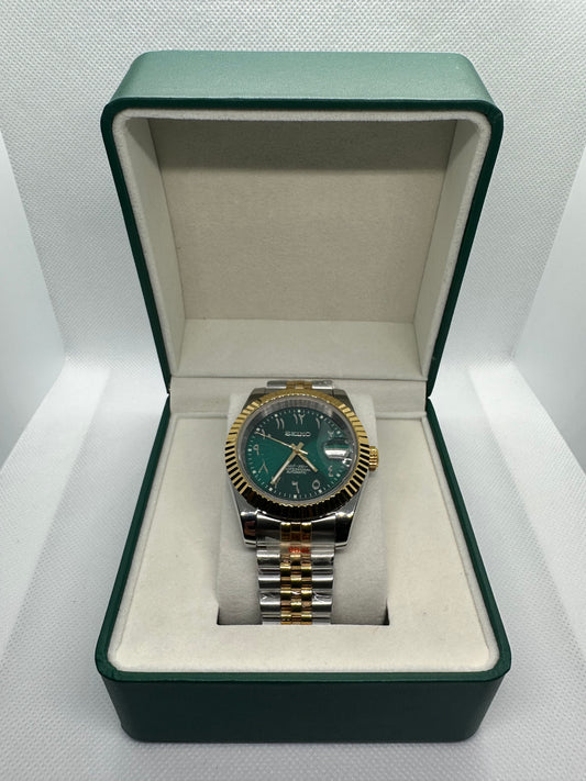 Green Arabic Dial 2-Tone